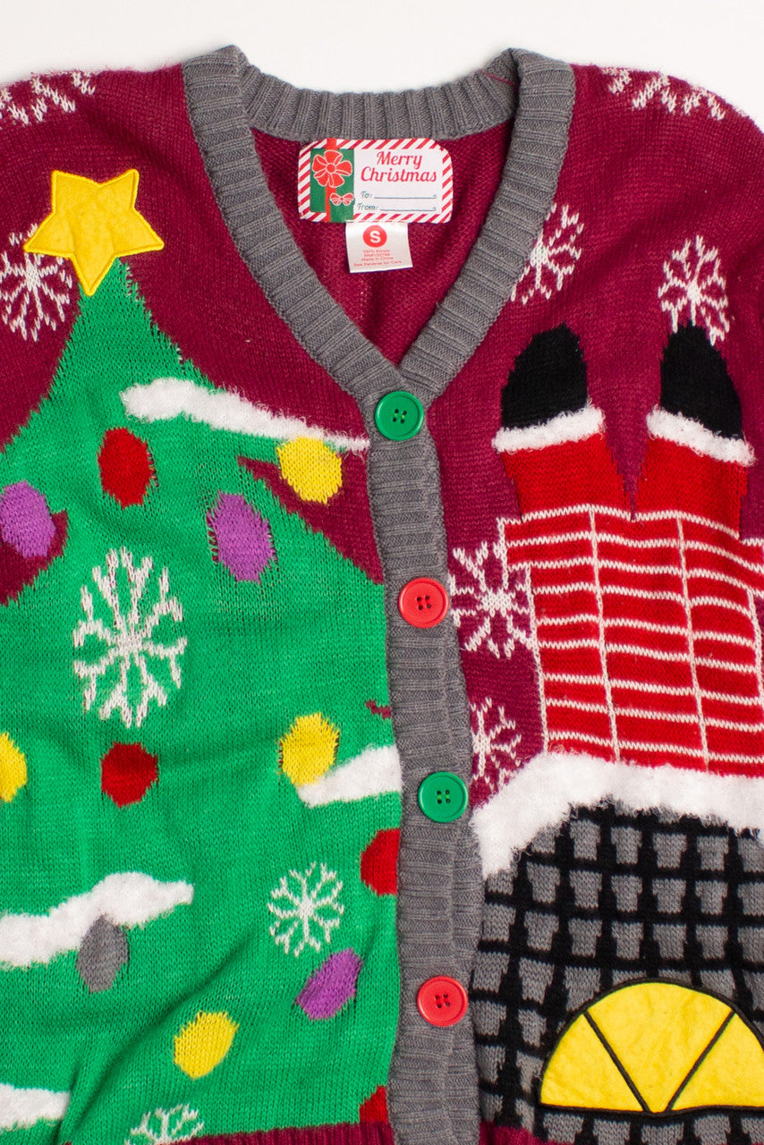 Purple Ugly Christmas Cardigan 58967