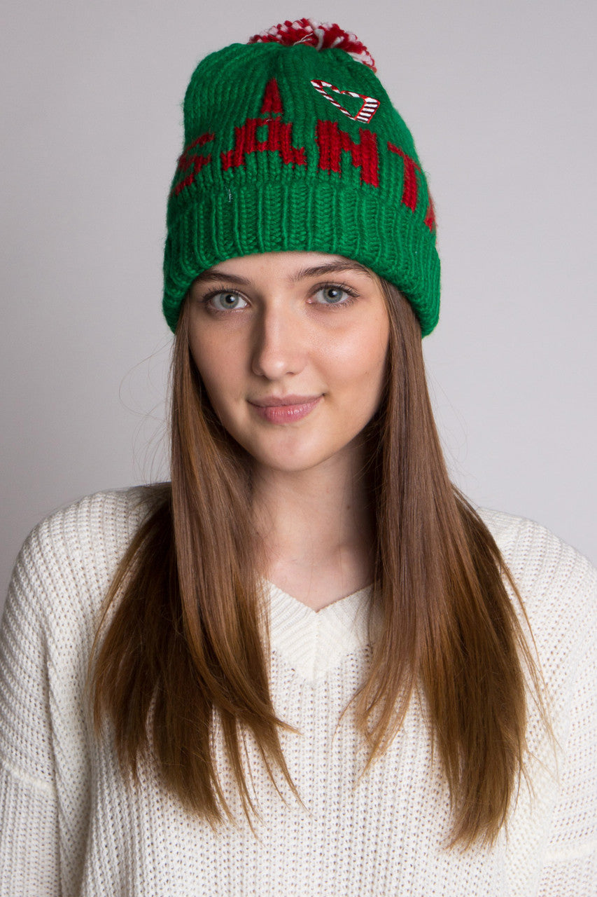 Santa Pom Beanie