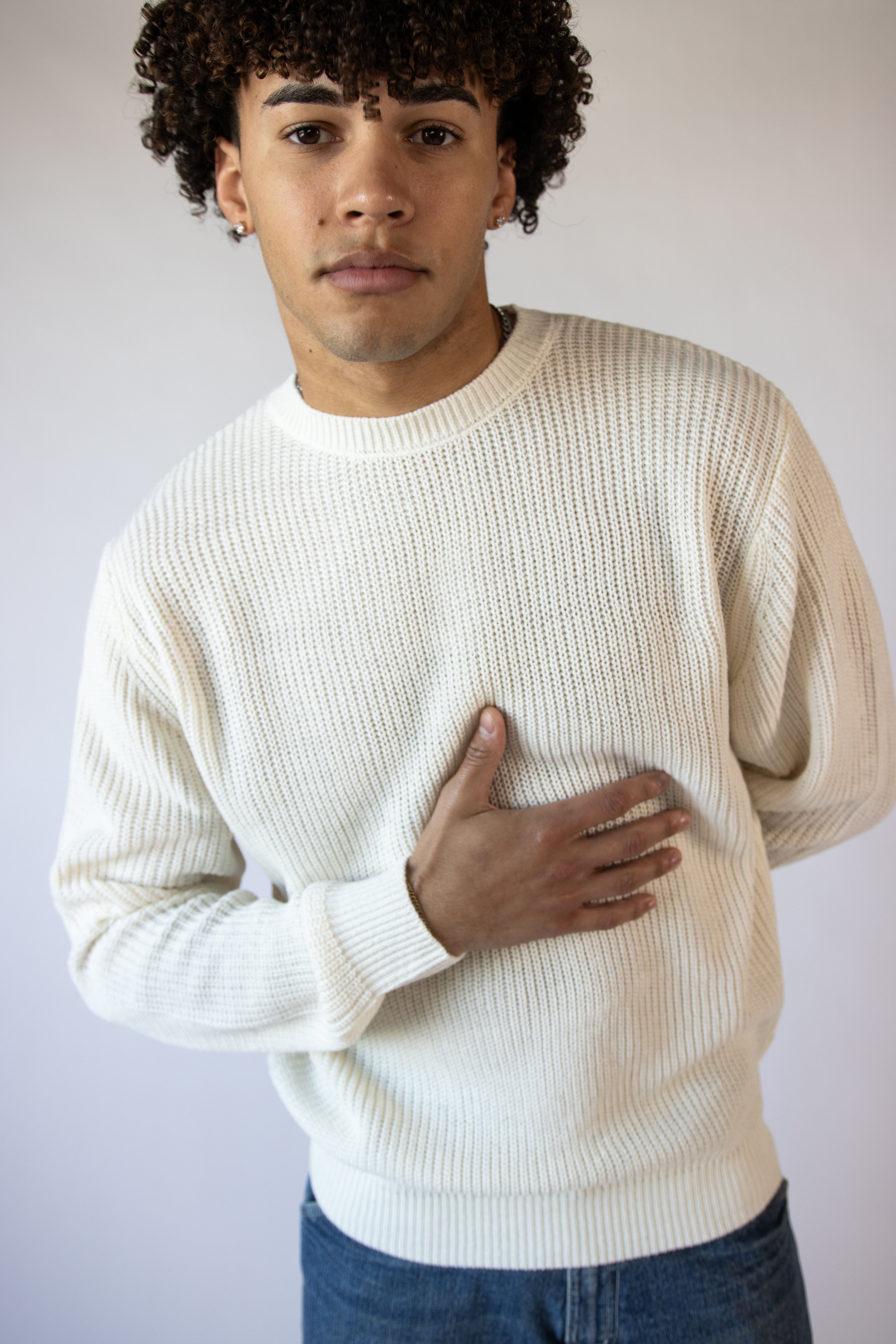 Shaker Knit Sweater