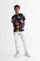 Metallic Jeans