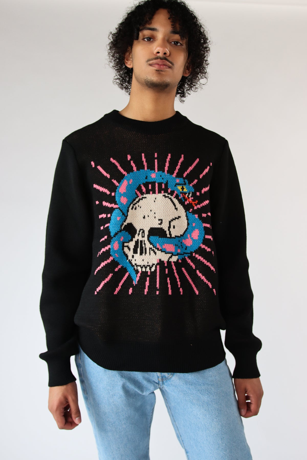 Skull Graphic Sweater