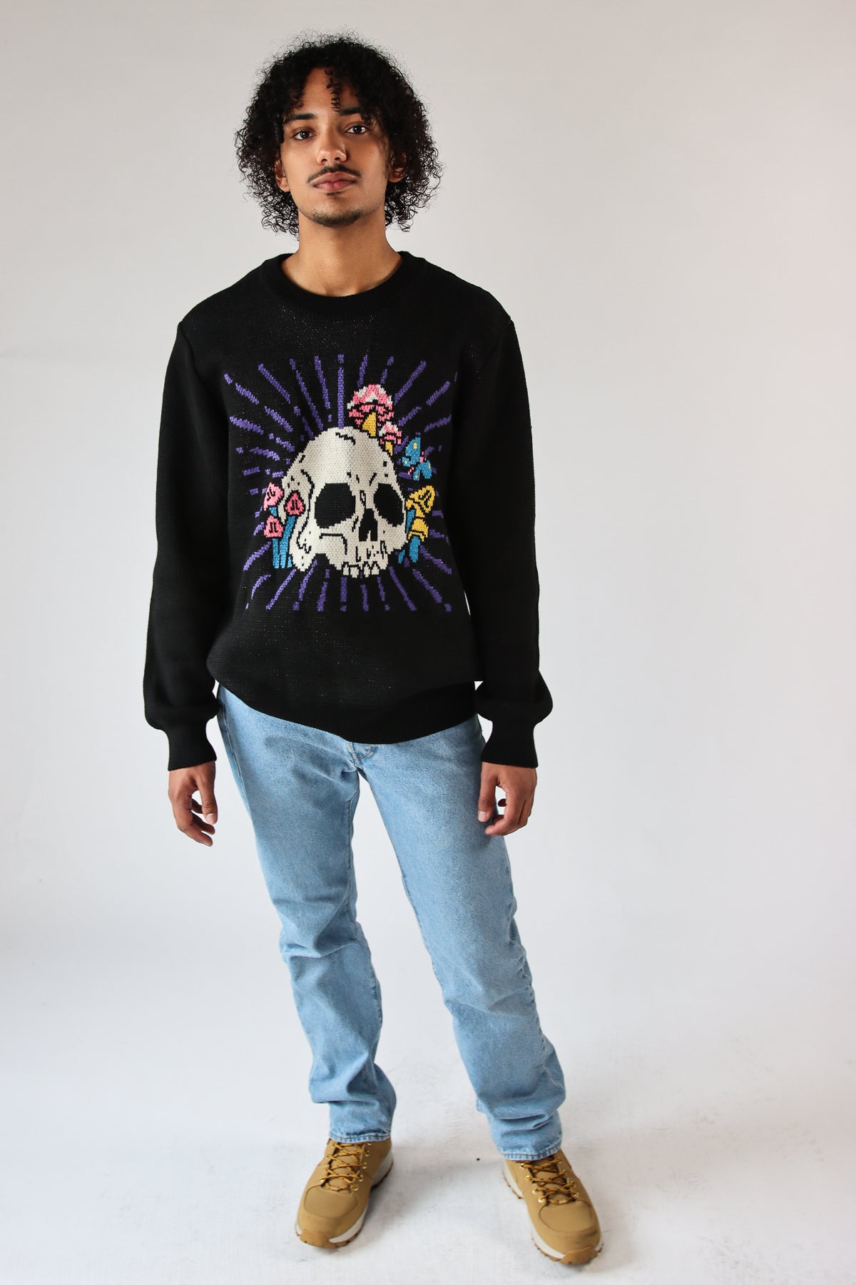 Skull Graphic Sweater