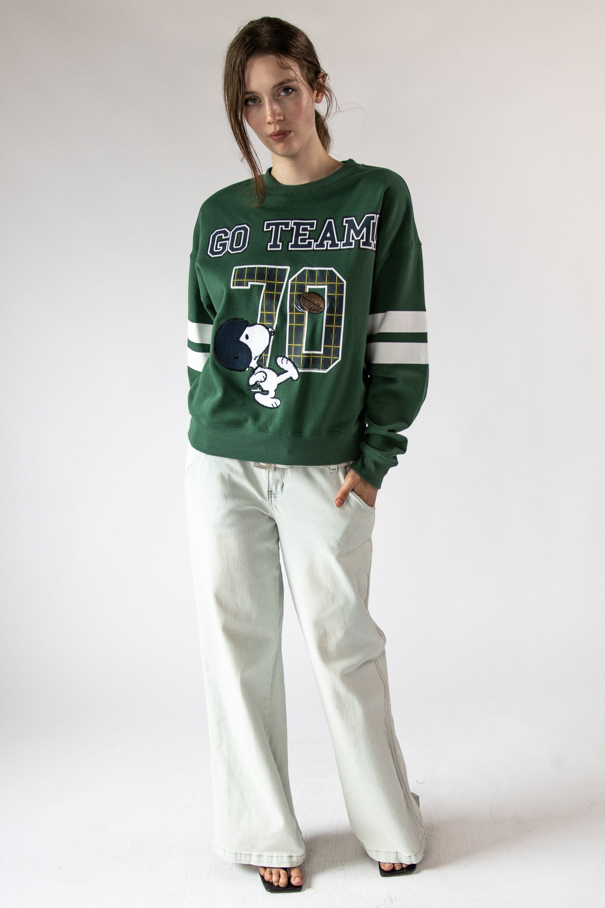 Go Team Snoopy Sweatshirt