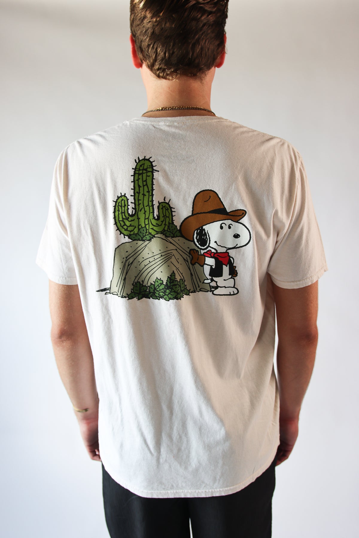 Snoopy Cowboy Cactus Tee