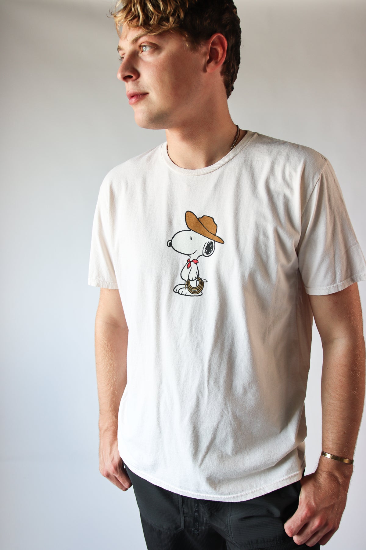 Snoopy Cowboy Cactus Tee