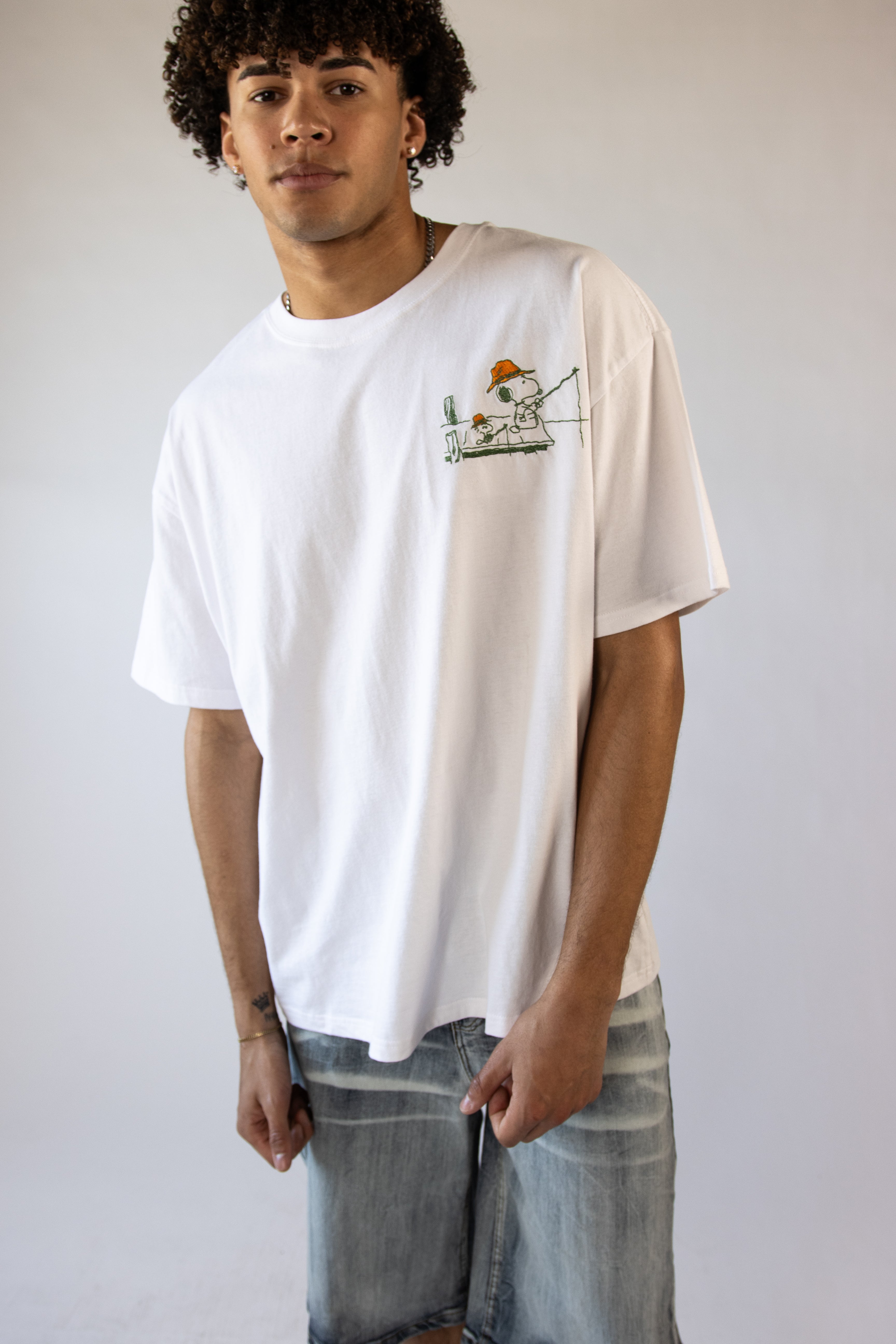 Snoopy & Woodstock Reeling In Memories T-Shirt