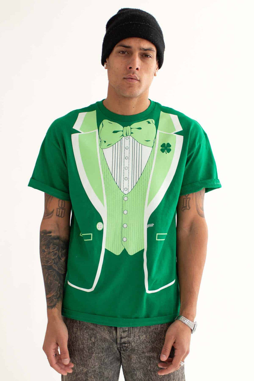 St. Patrick's Day Tux Tee