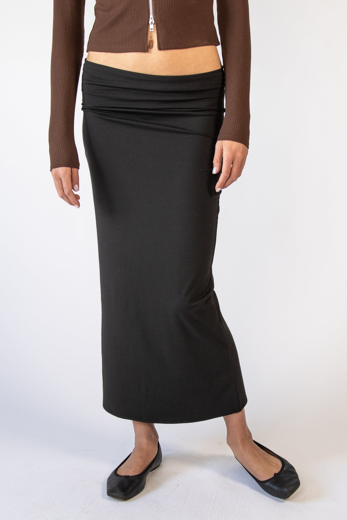 Straight Maxi Skirt