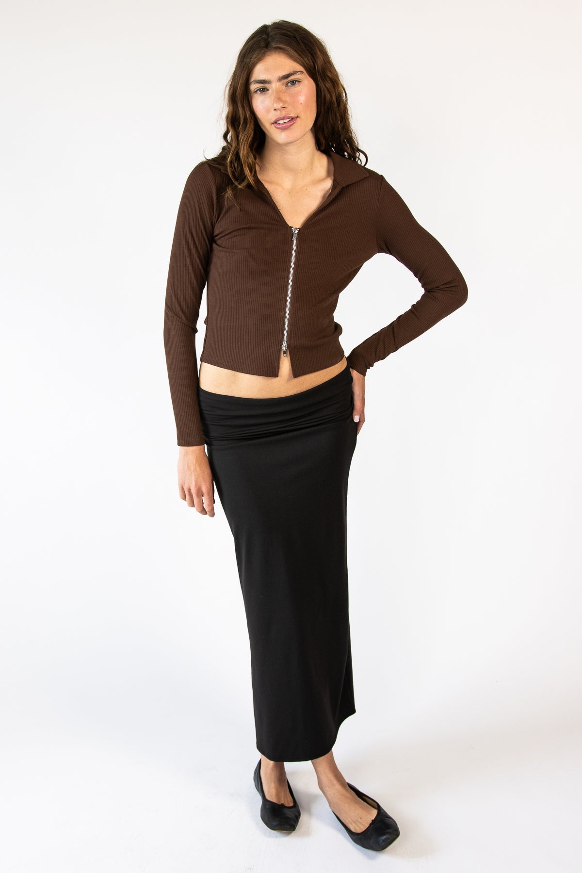 Straight Maxi Skirt