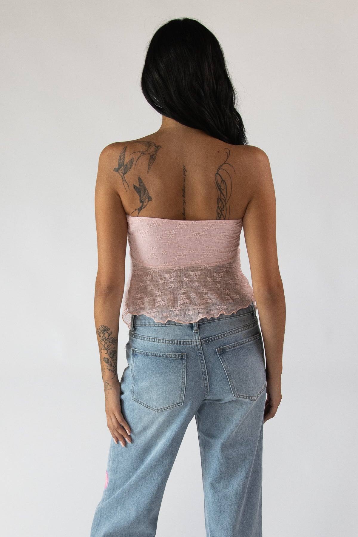 Strapless Flyaway Tube