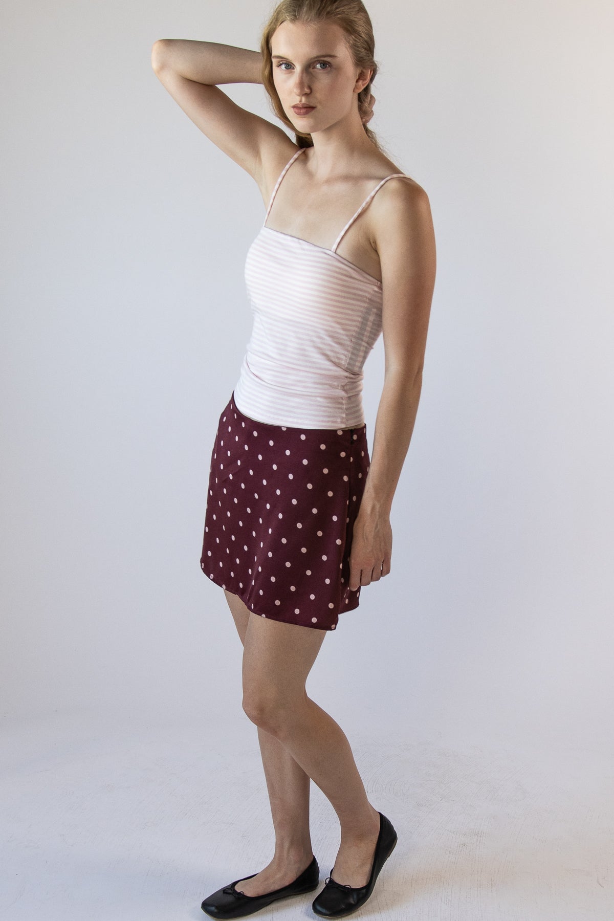 Striped Double Lined Cami