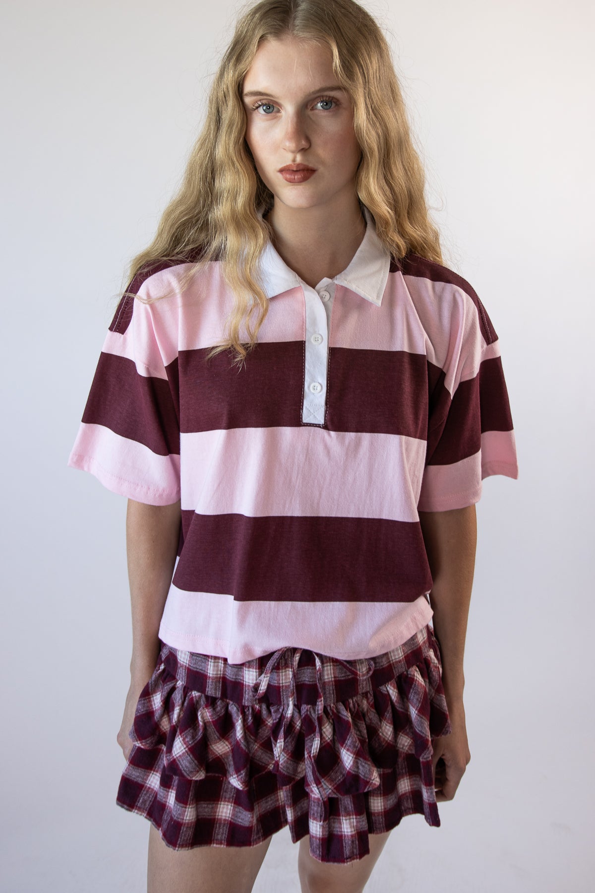 Stripe Rugby Polo