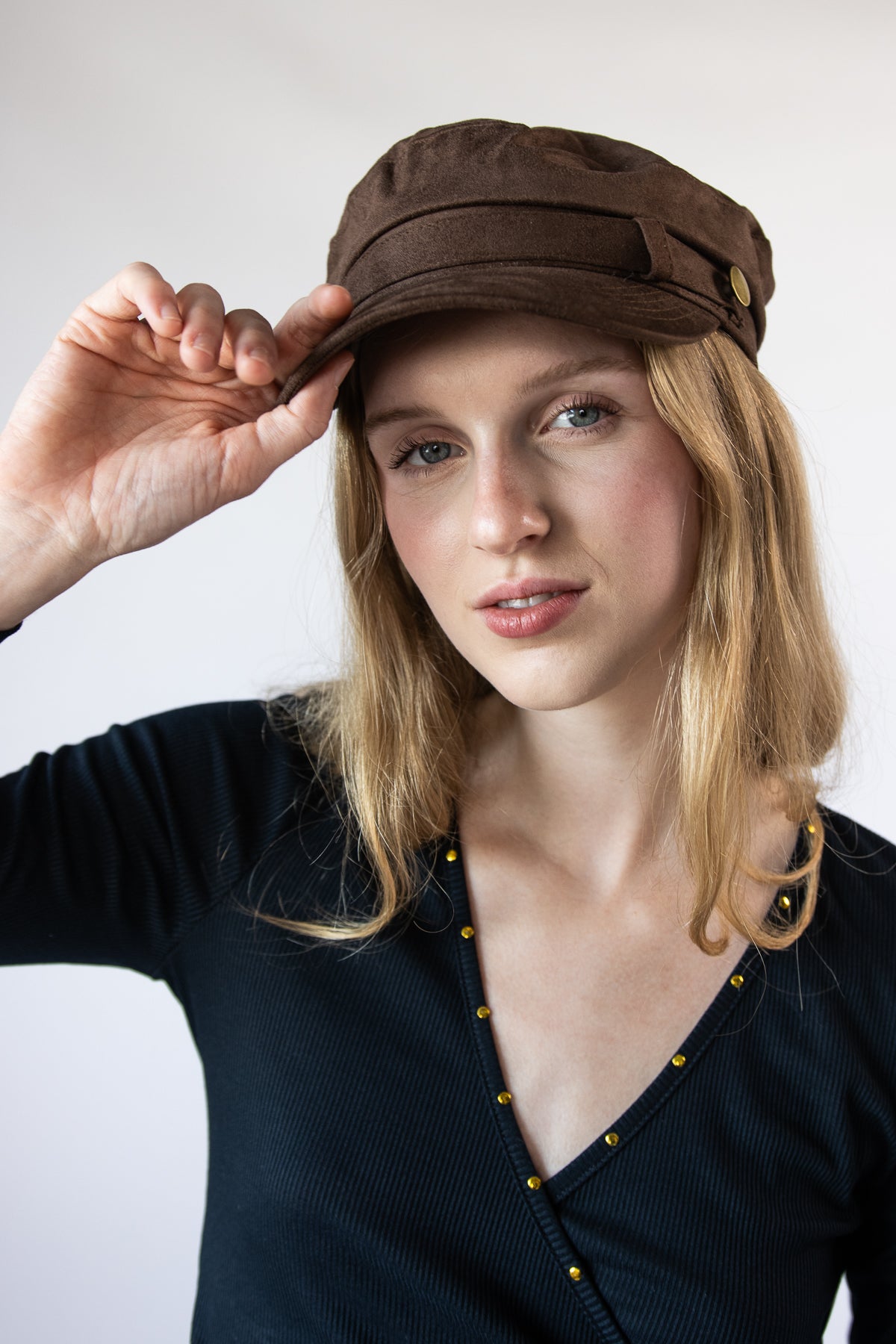 Suede CAdet Hat