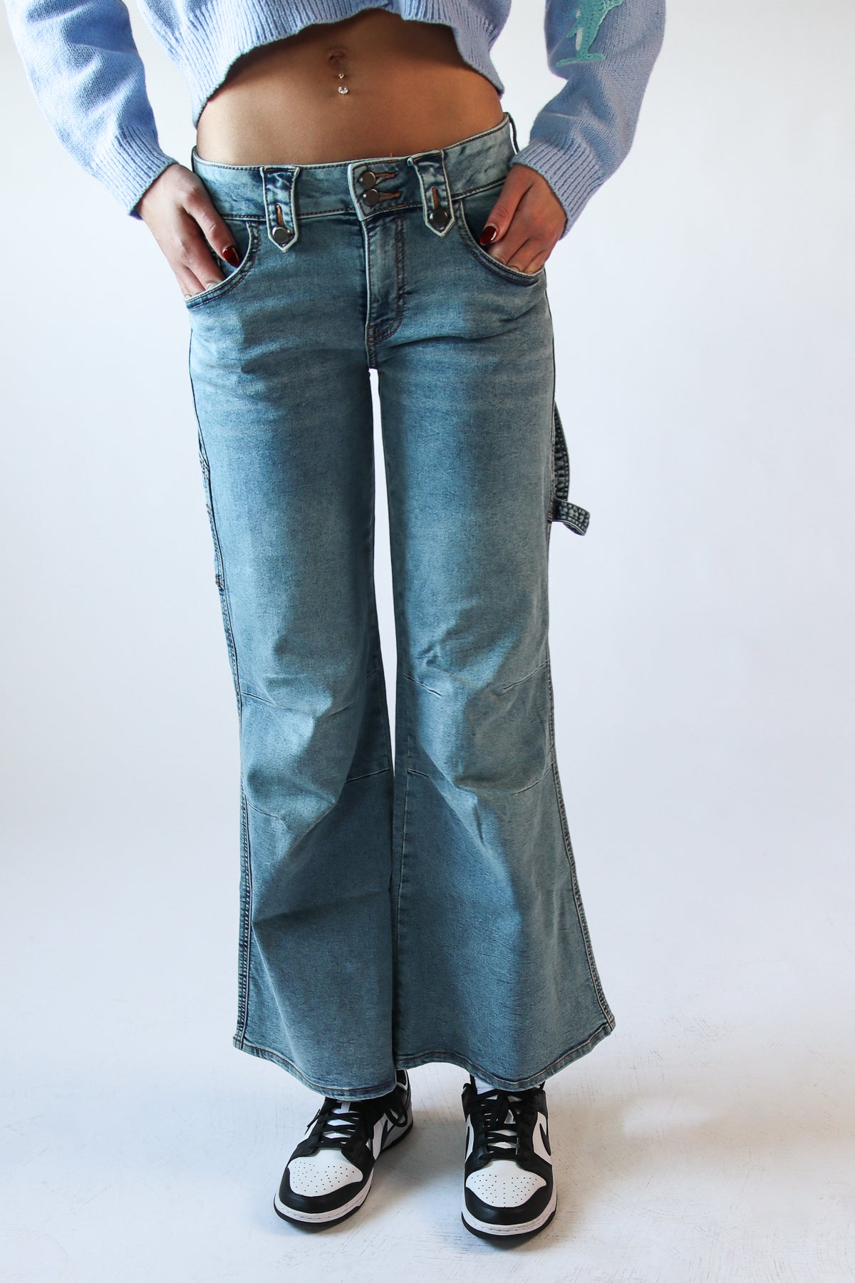 Super Wide Leg Carpenter Jeans