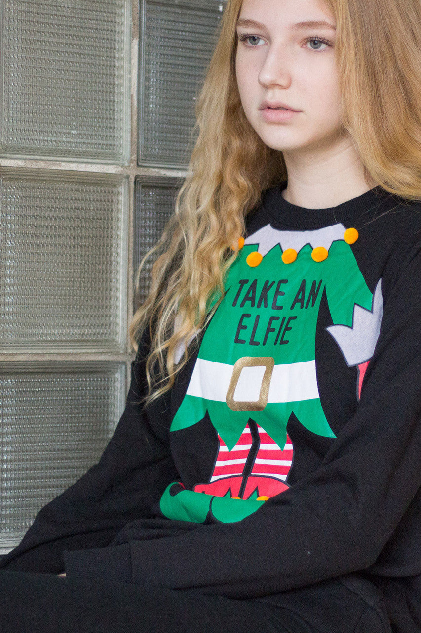 Take An Elfie Sweatshirt