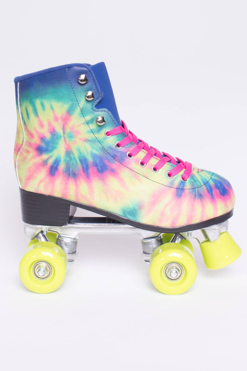 Tie Dye Rollerskates