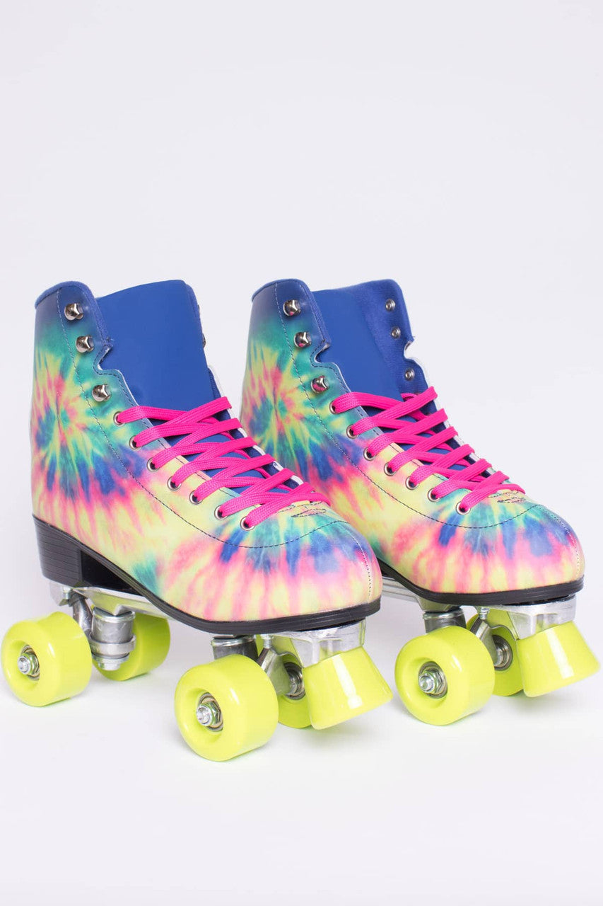 Tie Dye Rollerskates