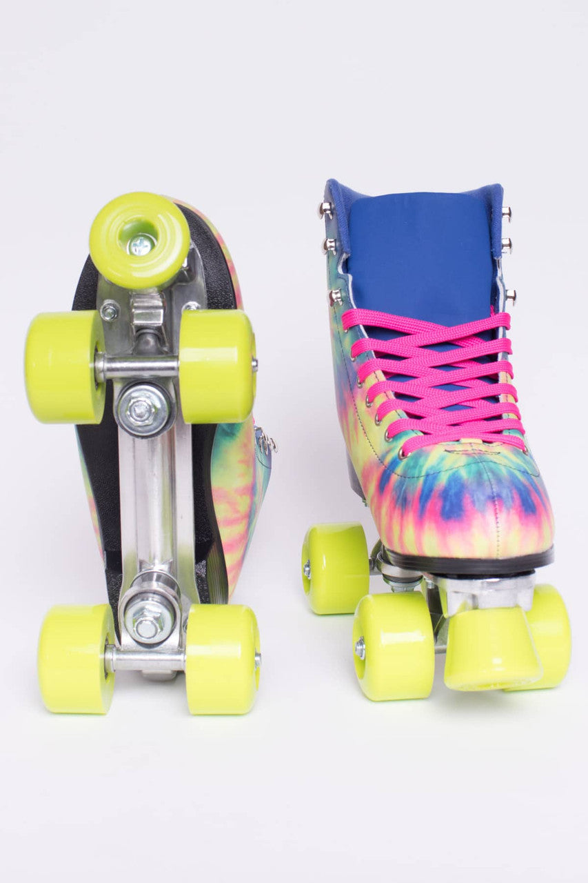 Tie Dye Rollerskates