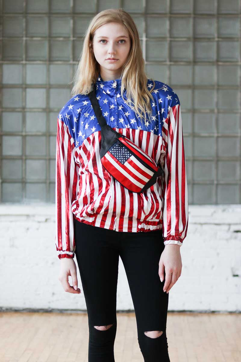 Shimmering Flag Jacket