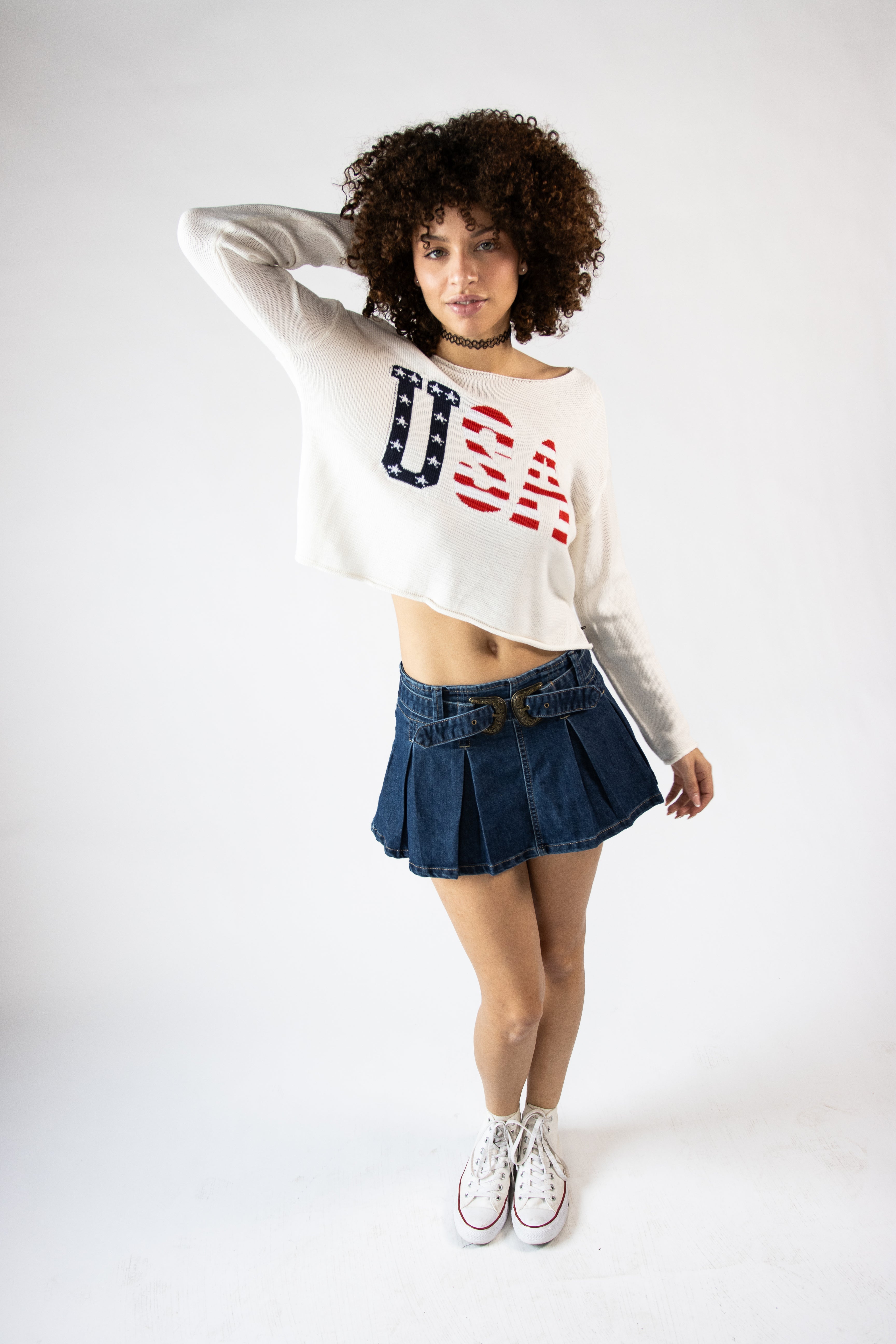 USA Knit Sweater