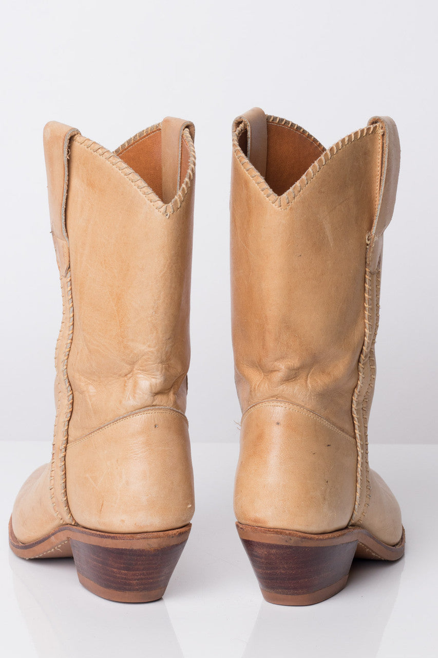 Side Stitched Vintage Cowboy Boots (5 B)