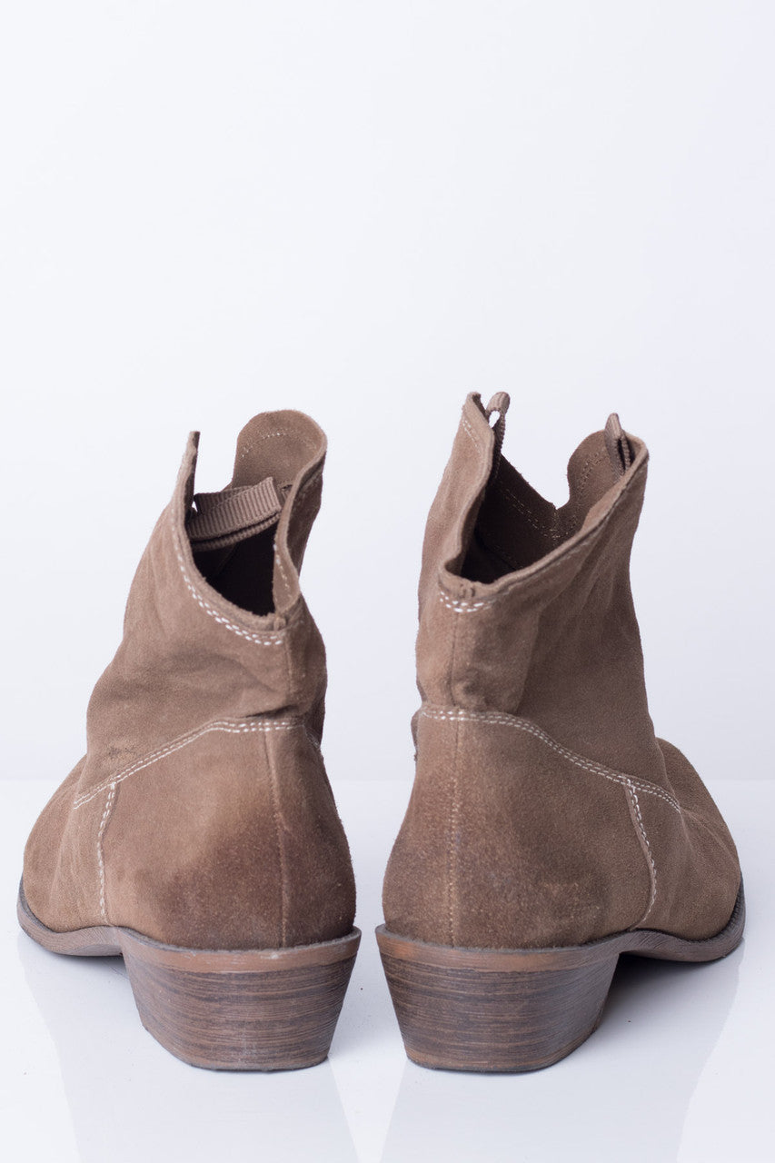 Brown Suede Ankle Boots (11)