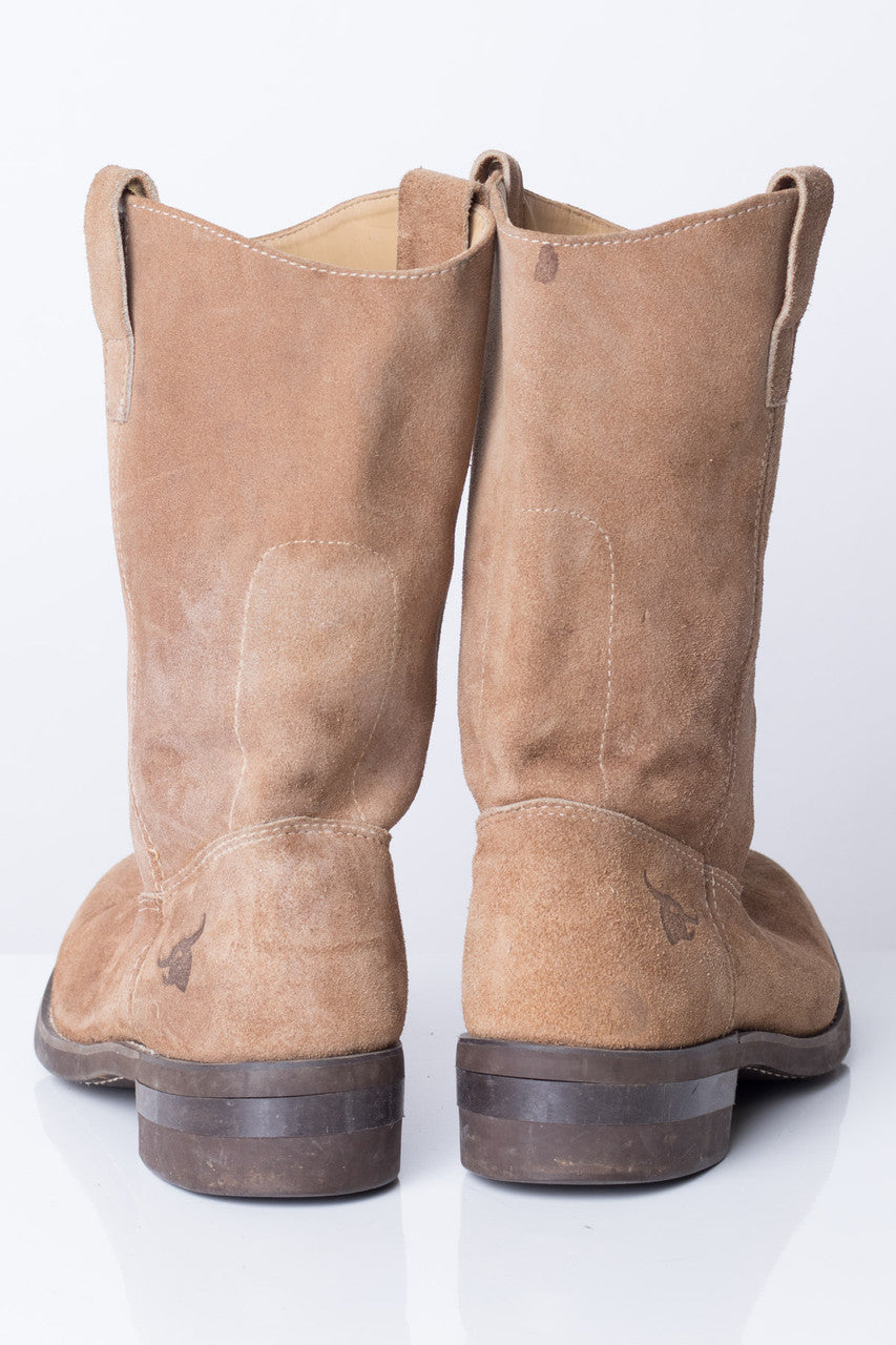 Brown Suede Boots (7.5)