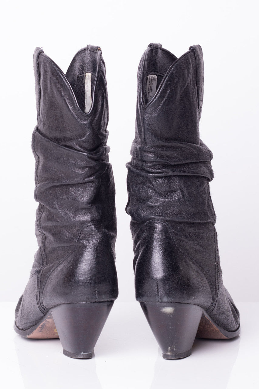 Silver Toe Cowboy Boots (7M)