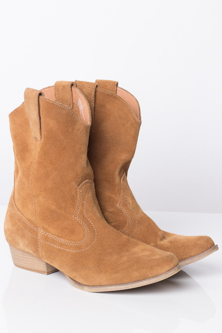 Yellow Suede Boots (7)
