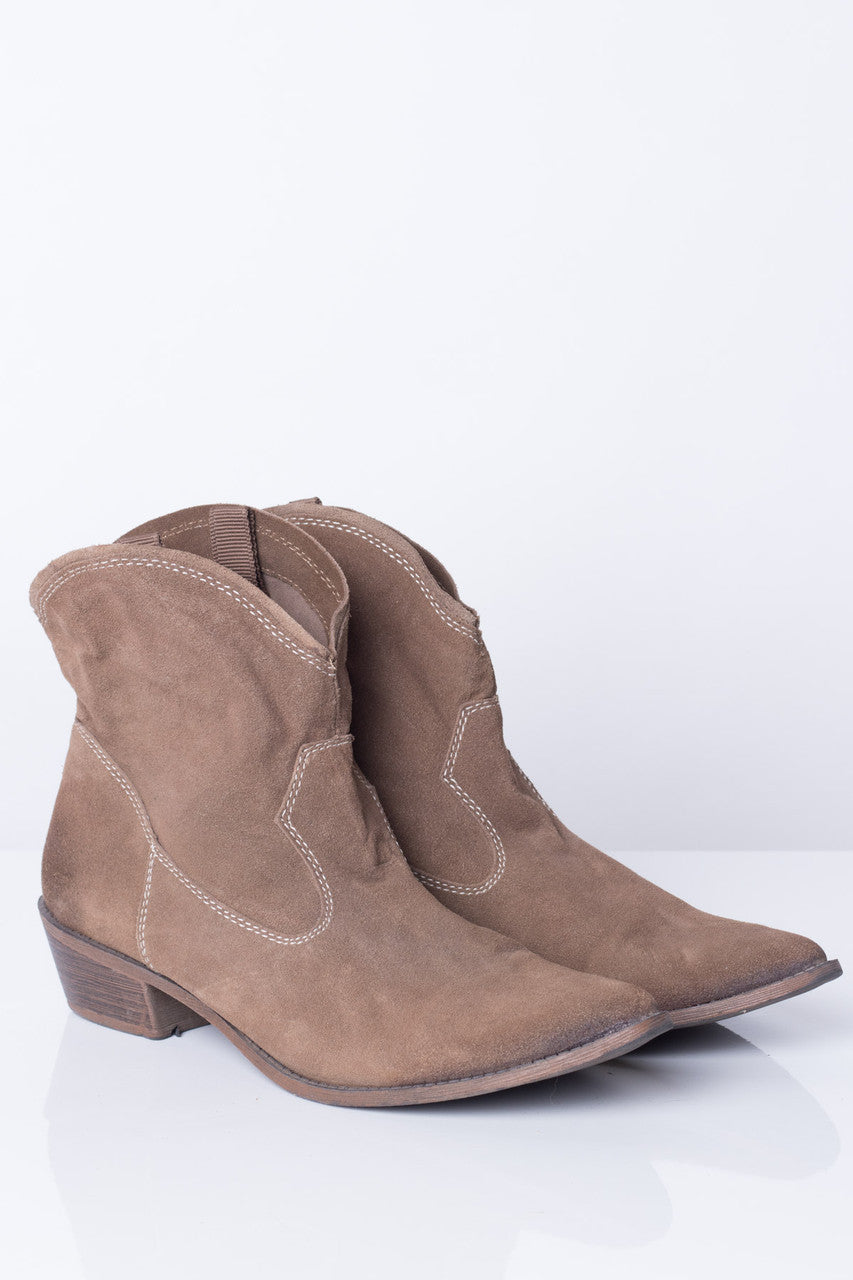 Brown Suede Ankle Boots (11)