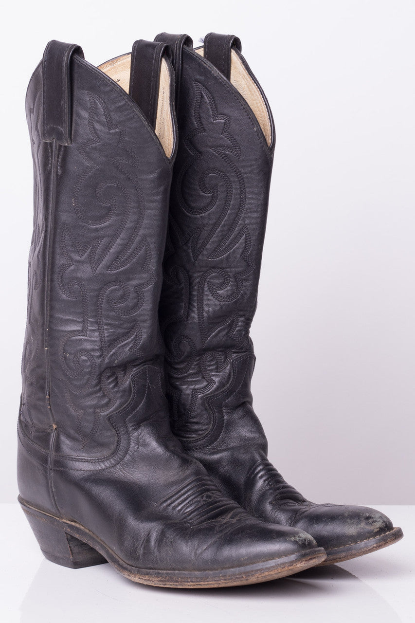 Justin Vintage Cowboy Boots (6B)