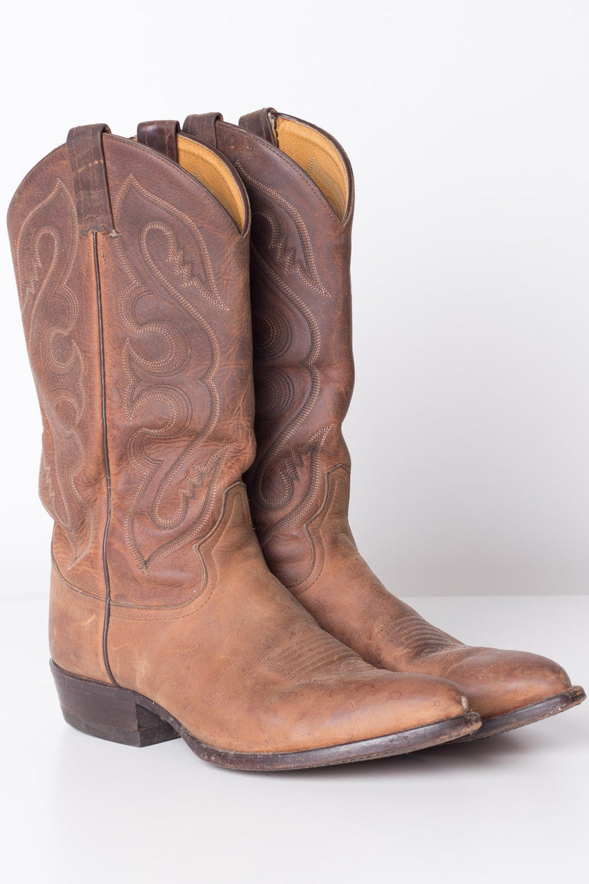 Tony Lama Vintage Cowboy Boots (8.5 D)