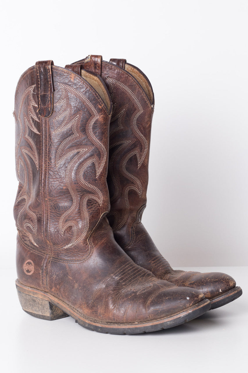 Double H Vintage Cowboy Boots (8EEE)