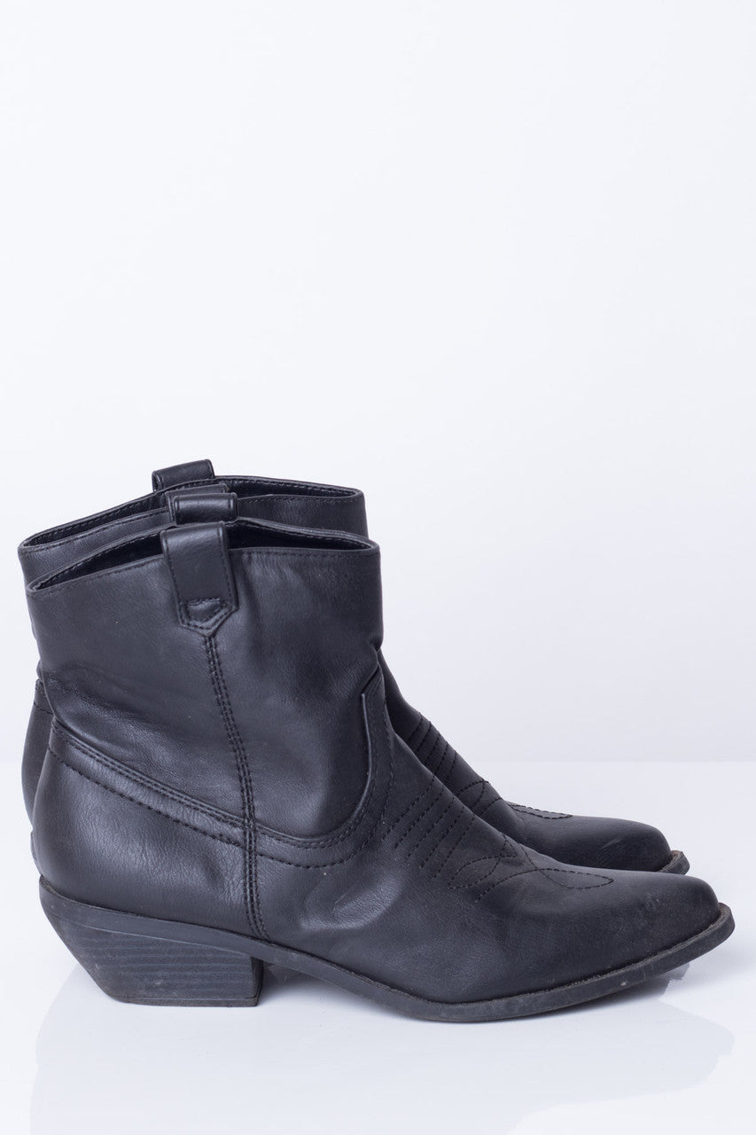 Black Vegan Ankle Boots (7)