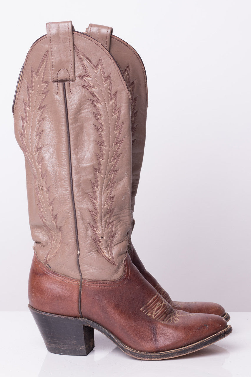 Vintage Abillene Cowboy Boots (6.5M)