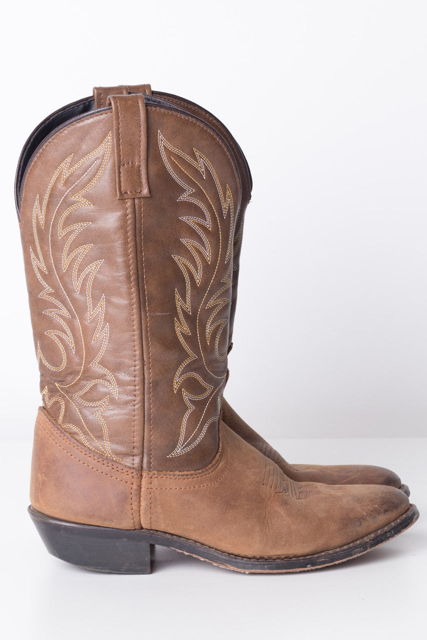 Laredo Embroidered Cowboy Boots (7M)
