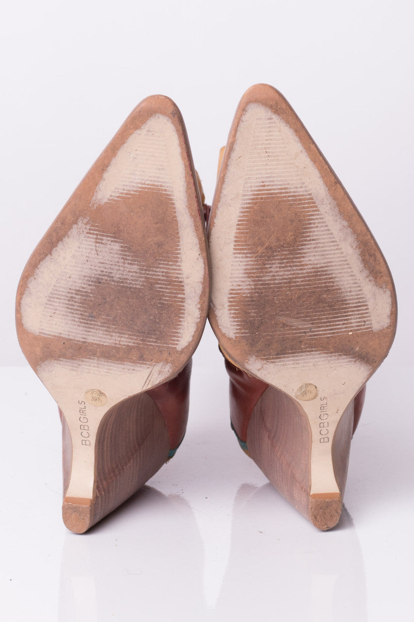 High Heel Vintage Cowboy Boots (9.5 B)