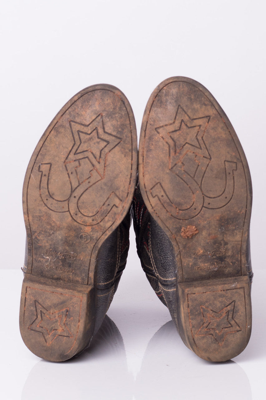 Boys Vegan Cowboy Boots (5)