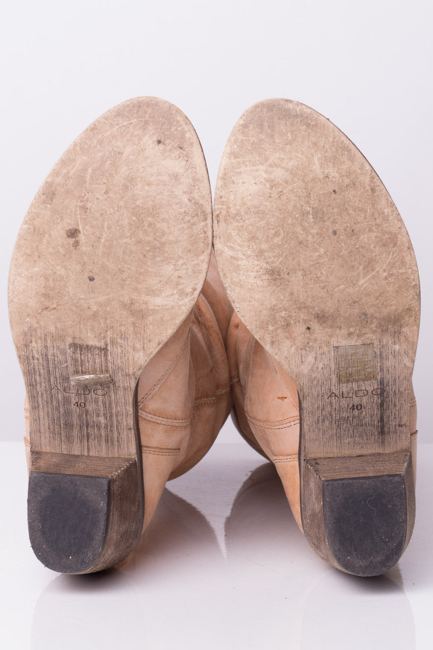 Slouchy Aldo Cowboy Boots (9)