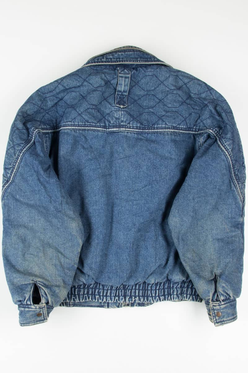 Vintage Padded Denim Jacket 1244