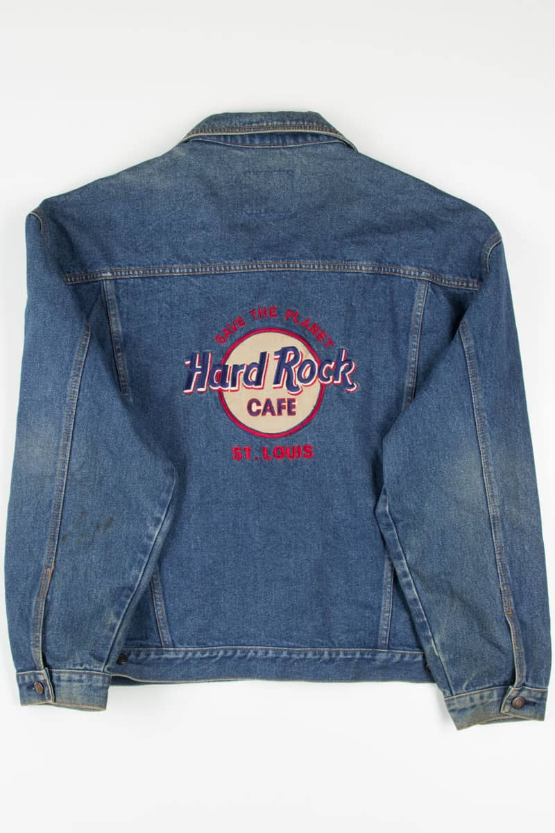 Vintage Hard Rock Cafe St. Louis Denim Jacket 1281