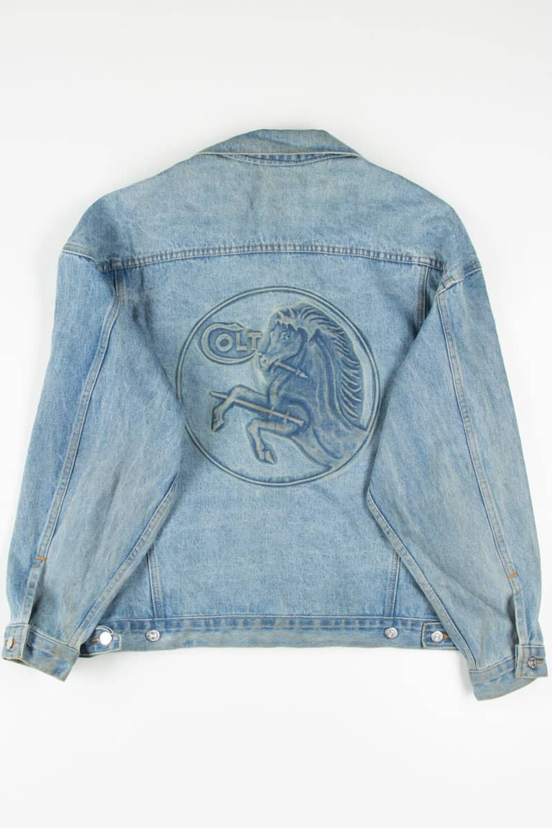 Vintage Colt Embossed Denim Jacket 1309