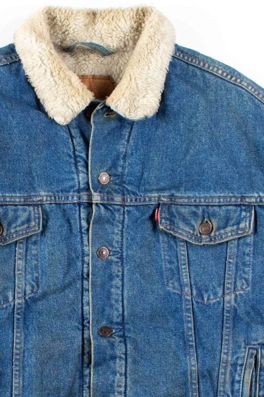 Vintage Levi's Sherpa Denim Jacket 1095