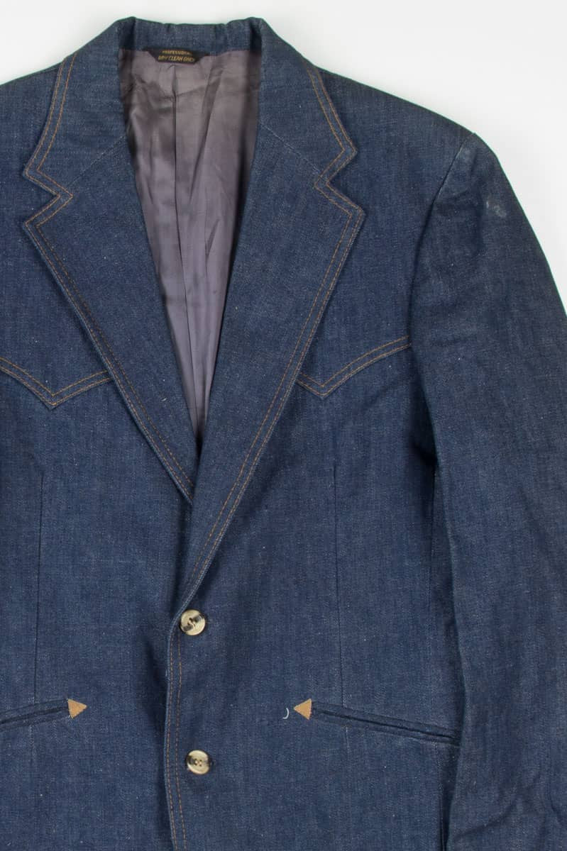 Vintage 70s Levi's Panatela Denim Blazer 1229
