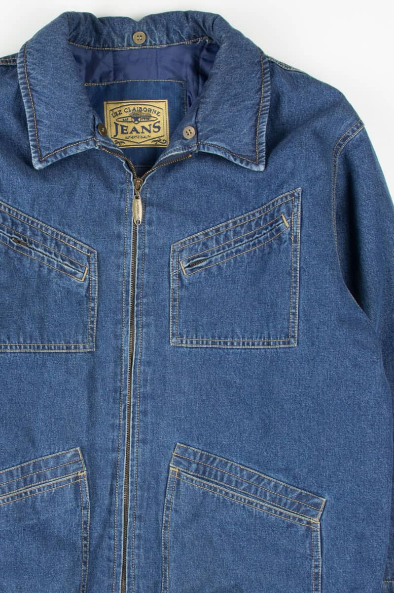 Vintage Padded Denim Jacket 1247