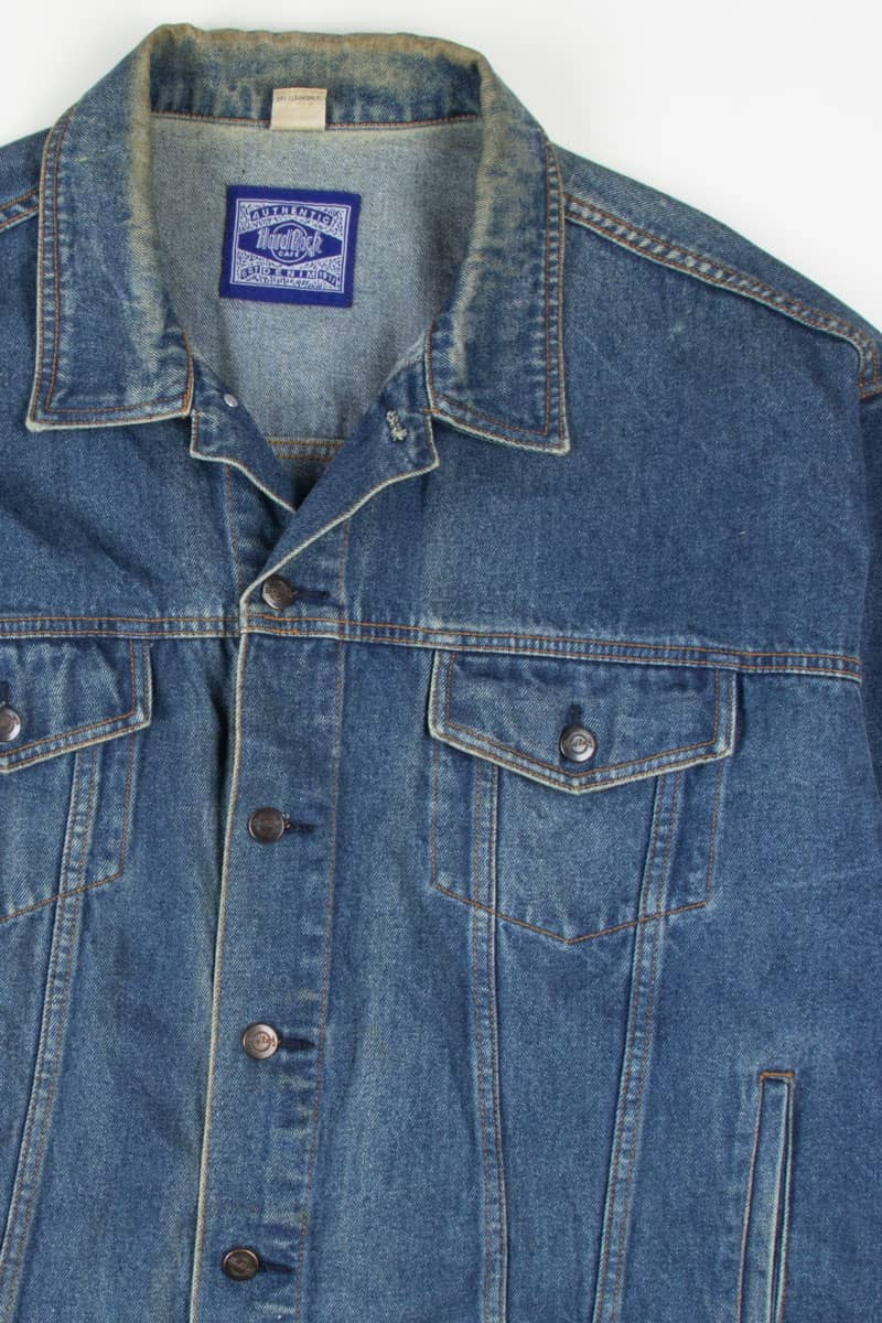 Vintage Hard Rock Cafe St. Louis Denim Jacket 1281