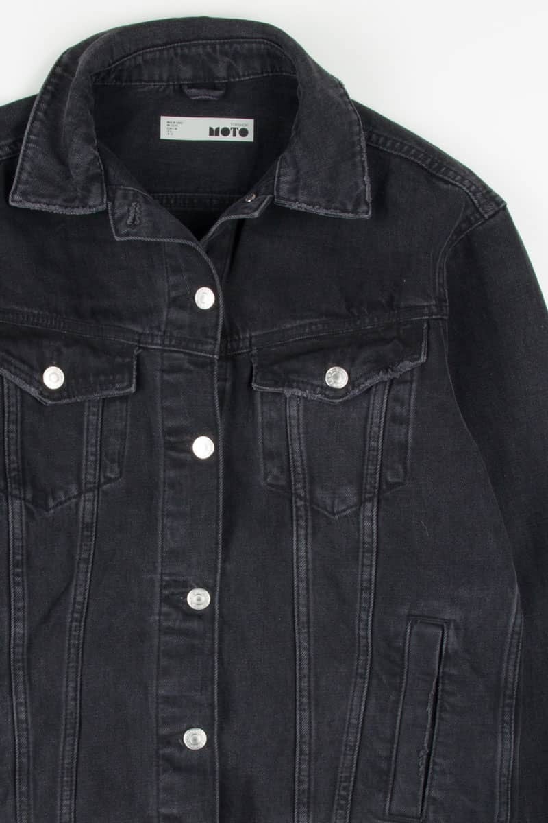 Black Denim Jacket 1318
