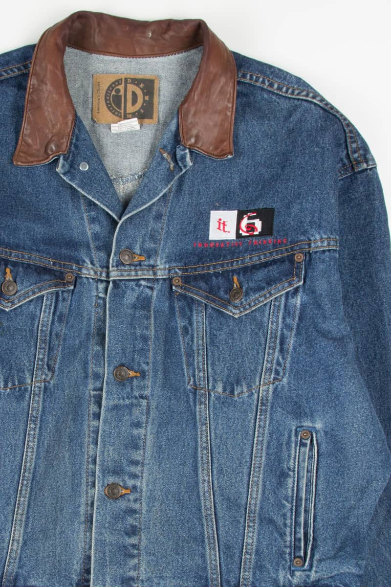 Vintage "Predict The Future" Denim Jacket 1337
