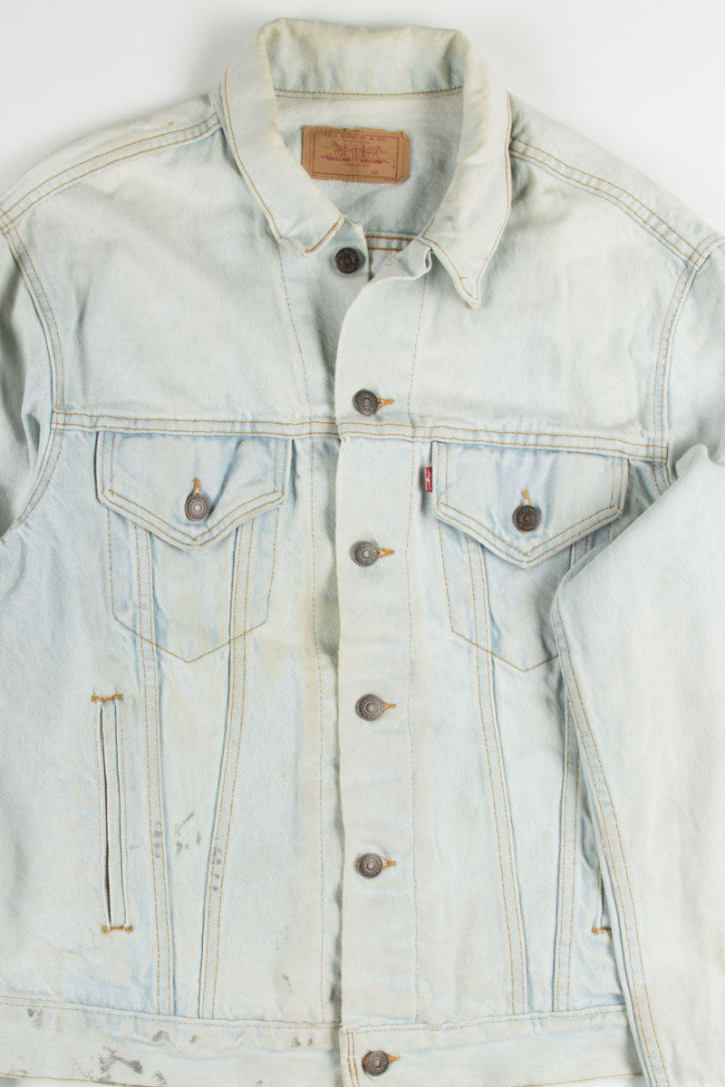Vintage Washed Levis Denim Jacket 617