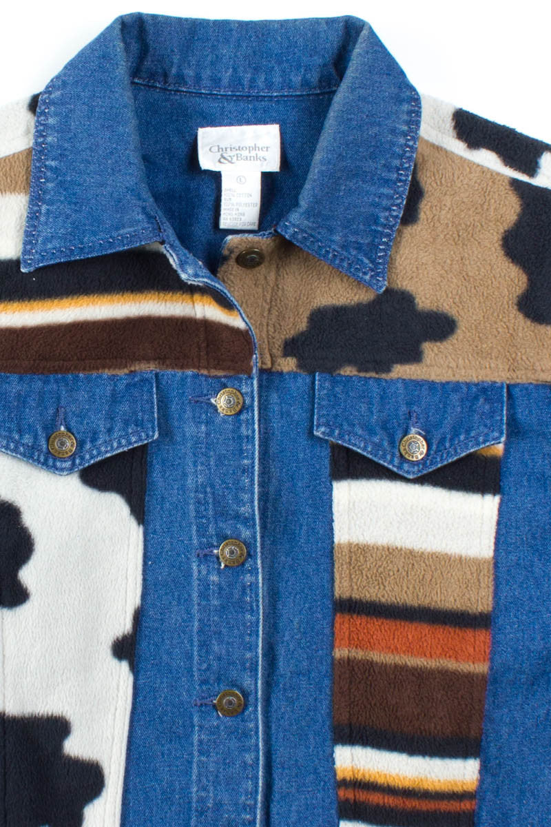 Vintage Patchwork Denim Jacket 881